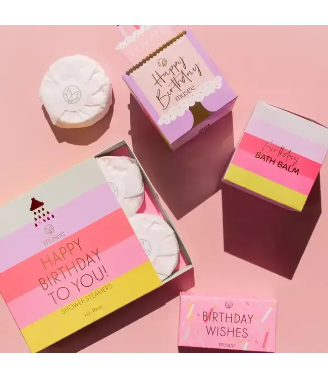 Happy Birthday Shower Steamers