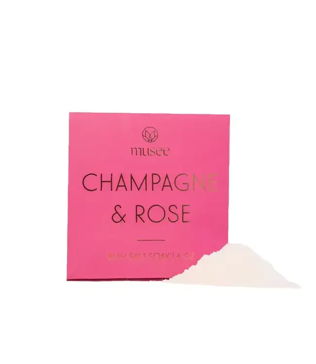 Champagne & Rose Mini Bath Salt Soak