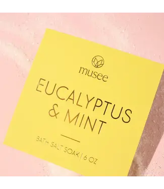 Musee Therapy Eucalyptus & Mint Mini Bath Salt Soak