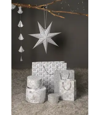 ExpoBazaar White Handmade Paper Star 60 Cm