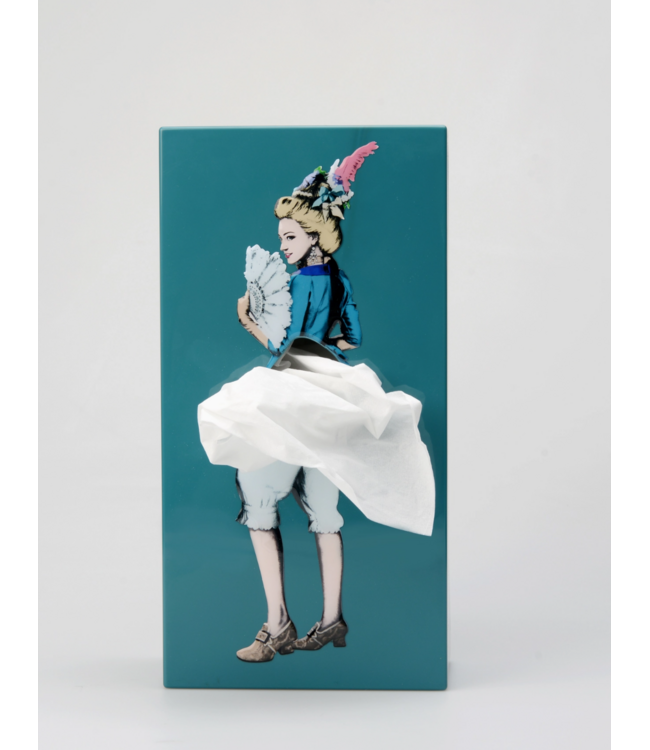 Flying Skirt Tissue Box