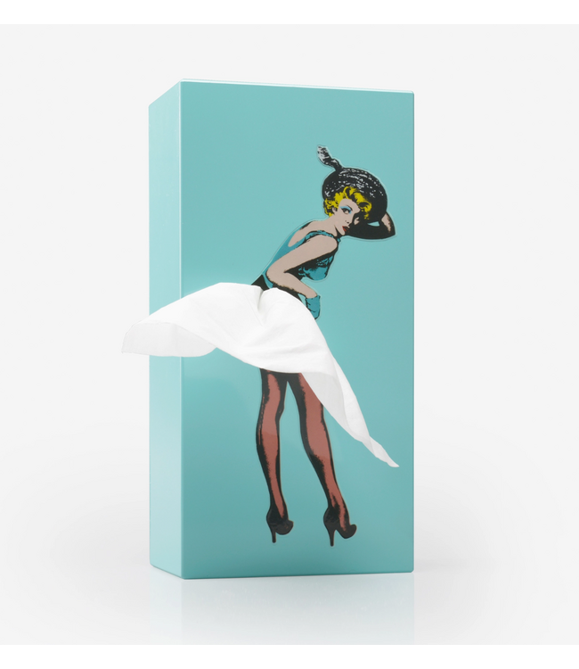 Flying Skirt Tissue Box