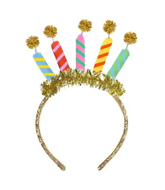 Soiree Sisters Birthday Headband | Birthday Candles Headband