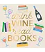 Funny Book Club Cocktail Napkins-Drink Wine Read Books-Foil