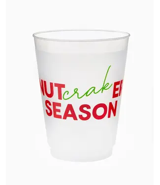 Oh My Mahjong Nutcraker Season Mahjong Frosted Cup