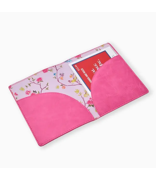 Hot Pink Mahjong Card Folio