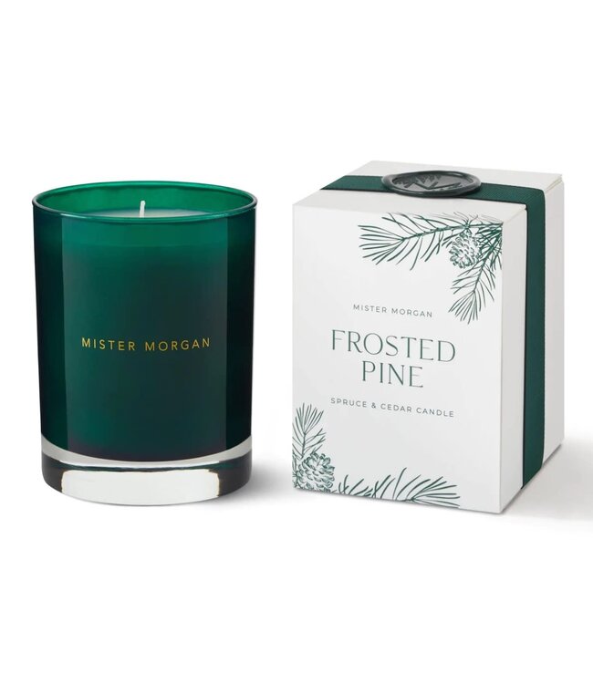Frosted Pine Candle
