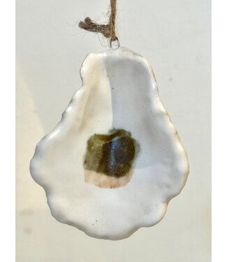 Objects in Clay Oyster Ornament