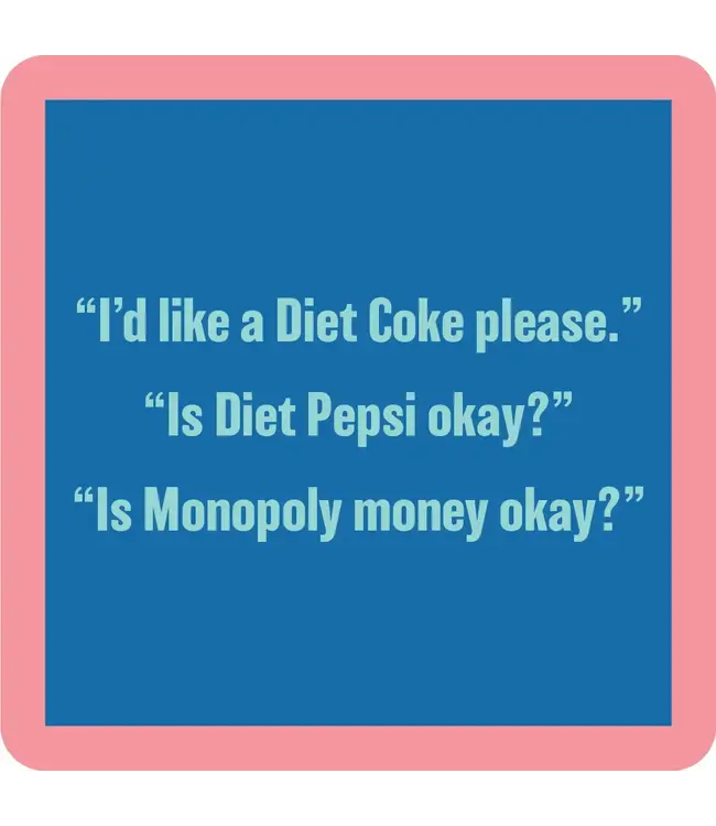 Diet Coke Coaster