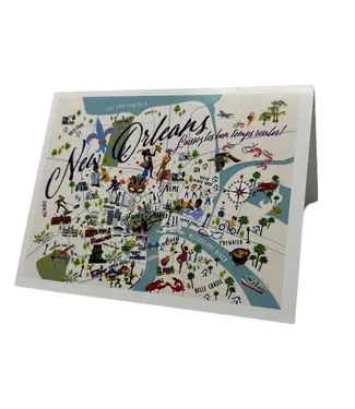 Galleyware New Orleans Notecard