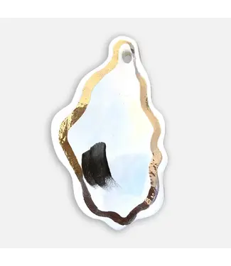 Magnolia Creative Co. Oyster Gold Ornament