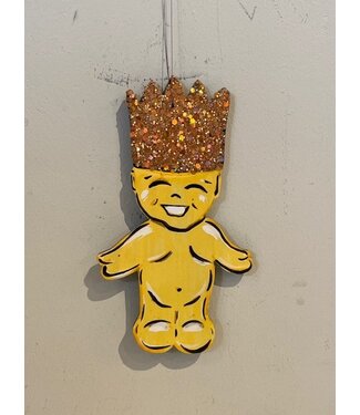 Cynthia Kolls Cynthia Kolls King Cake Baby Ornament