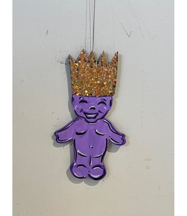 Cynthia Kolls King Cake Baby Ornament