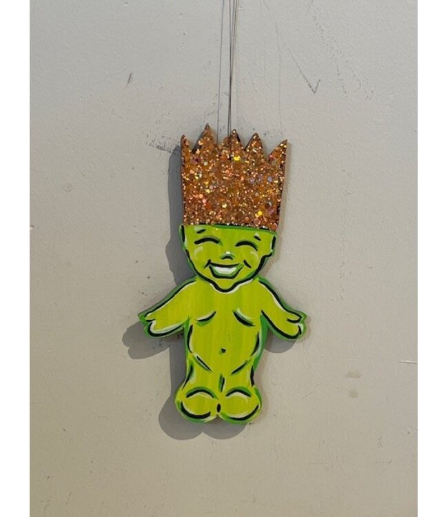 Cynthia Kolls King Cake Baby Ornament