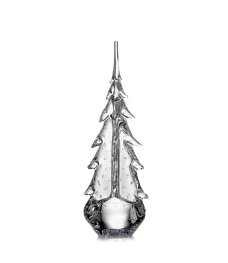 Simon Pearce Vela Bubble Evergreen in Gift Box - 16 Inch