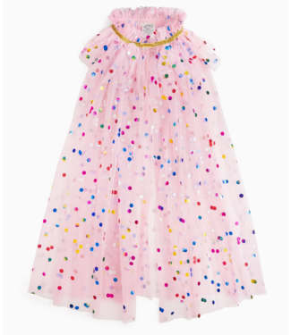 Sweet Wink Pink Confetti Cape
