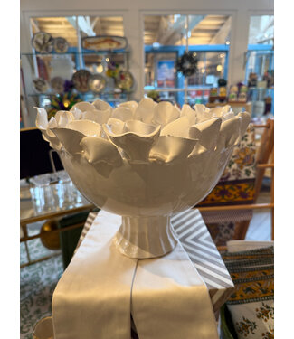 Bradley Alpaugh Friedrichs Pedestal Dauphine White