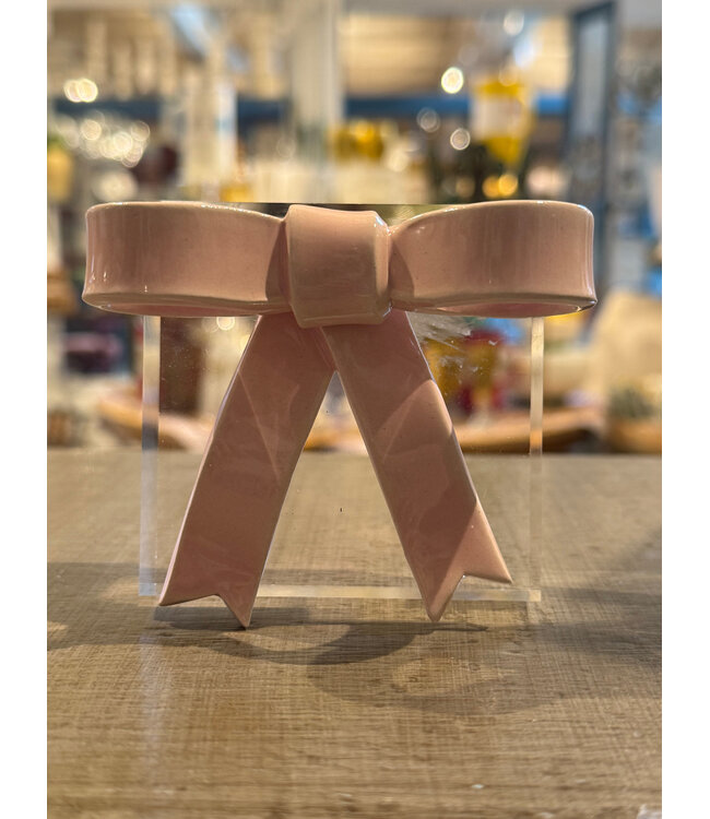 Acrylic Block Bow