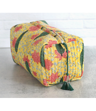 Pacific & Rose Textiles Cosmetic Bag Cypress