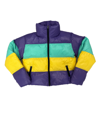 Sparkle City Cropped Puffer Jacket