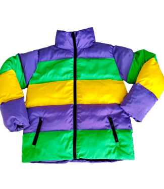 Sparkle City Puffer Full Length Jacket