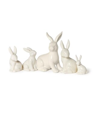 Two's Company Bunny Figure