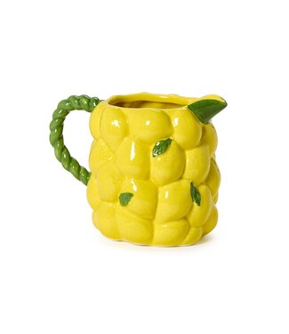 Two's Company Lemon Pitcher/Vase