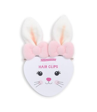 Two's Company Bunny Ears with Bows Hair Clip