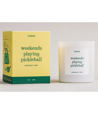 Literie Weekends Playing Pickleball