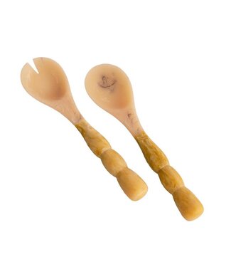 Beatriz Ball RESIN Sorbet Salad Servers Matcha