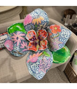 Popcorn Studio Bright Color Flower with Hearts