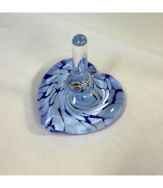 Ridge Walker Glass Ridge walker Heart Ring Dish