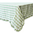 Gingham Ruffle 60" x 120" Tablecloth