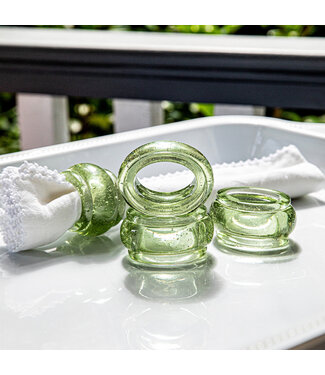 Juliska Provence Napkin Ring Set/4 - Basil