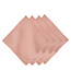 Berry Scallop Napkin Set/4 - Pink