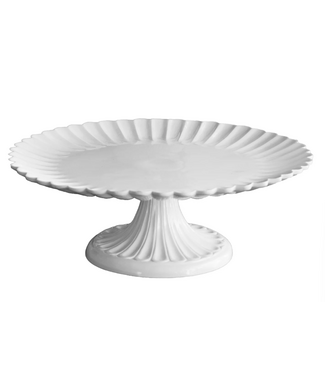 Beatriz Ball VIDA Vienna Pedestal Cake Plate (White)