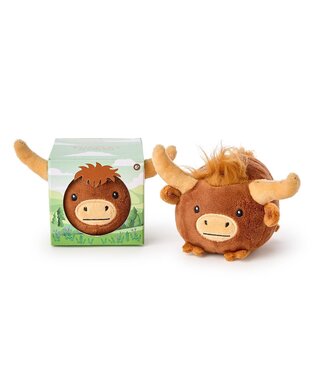 Two's Company Pufflet Plush Pal Highland Cow
