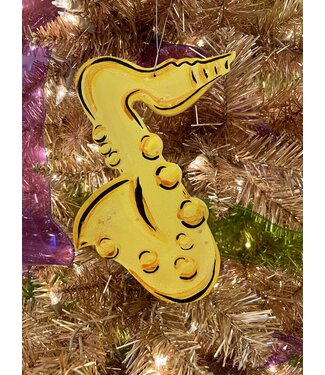 Cynthia Kolls Saxophone Ornament