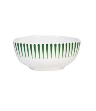 Juliska Sitio Stripe Cereal/Ice Cream Bowl - Basil