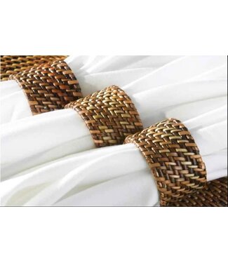 Calaisio Calaisio Round Napkin Ring Plain Set/4