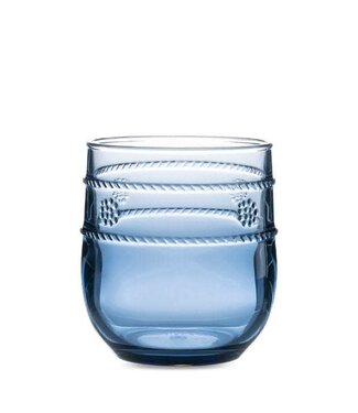Juliska Tumbler Isabella Acrylic Blue 4'' H