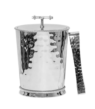 Juliska Graham Lidded Ice Bucket with Ice Tong