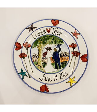 Steve Hasslock Steve Hasslock Wedding Plate