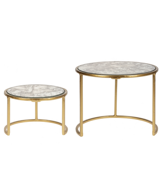 Ganz Gold and Mirror Cake Stand Small