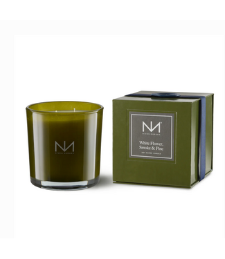 Niven Morgan White Flower, Smoke & Pine Candle