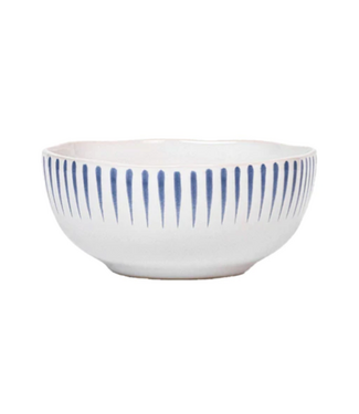 Juliska Sitio Stripe Cereal/Ice Cream Bowl - Delft Blue