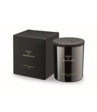 European Scents Basil & Mandarin Black 8oz Candle