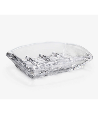 Simon Pearce Woodbury Soap Dish
