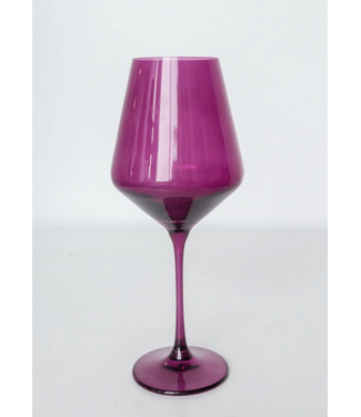 Estelle Estelle Colored Wine Stemware Single {Amethyst}