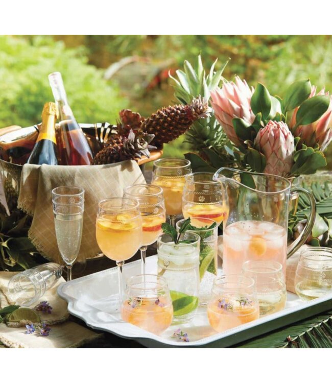 Juliska Stemless Wine Glass Acrylic Isabella